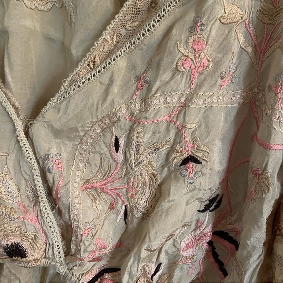 FREE PEOPLE embroidered cropped blouse - Picture 5 of 6